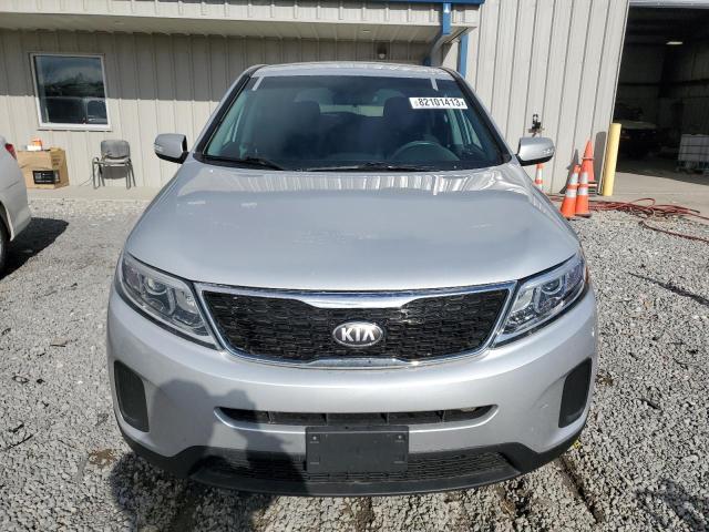 5XYKT3A67EG473402 - 2014 KIA SORENTO LX SILVER photo 5