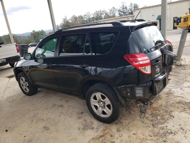 2T3ZF4DV7CW125046 - 2012 TOYOTA RAV4 BLACK photo 2