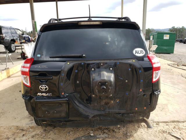 2T3ZF4DV7CW125046 - 2012 TOYOTA RAV4 BLACK photo 6