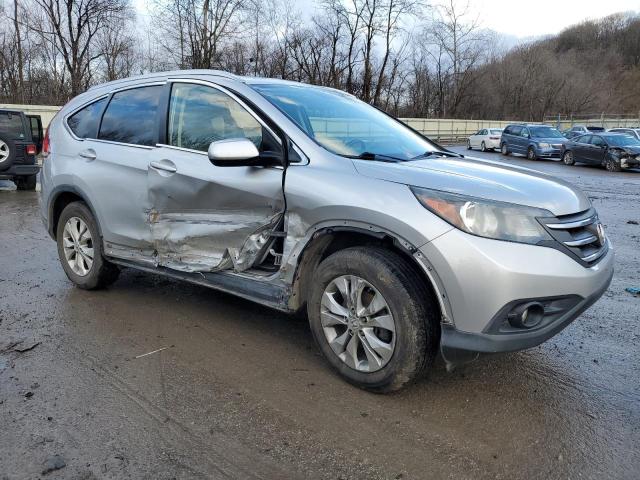 JHLRM4H70CC007945 - 2012 HONDA CR-V EXL SILVER photo 4