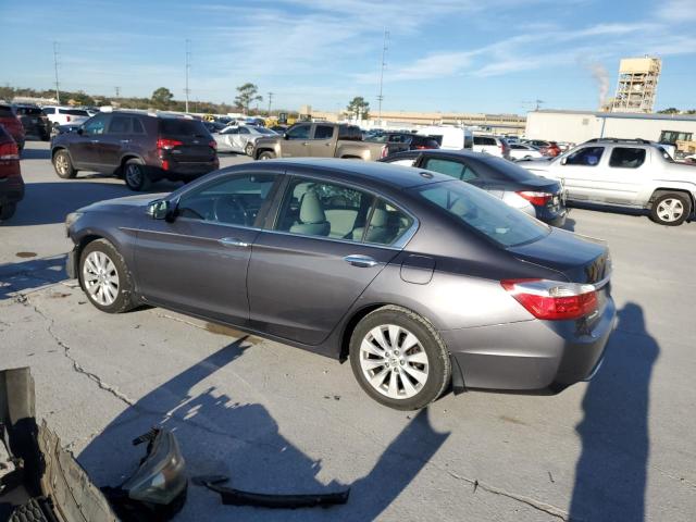 1HGCR2F89DA029719 - 2013 HONDA ACCORD EXL GRAY photo 2