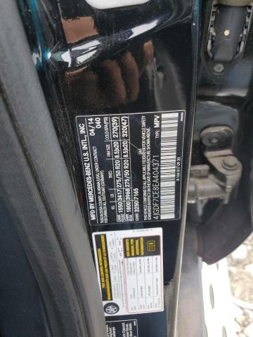 4JGDF7CE8EA404371 - 2014 MERCEDES-BENZ GL 450 4MATIC BLACK photo 13