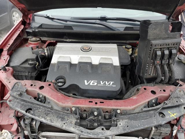 3GYFNBEY0AS623564 - 2010 CADILLAC SRX PERFORMANCE COLLECTION Burgund zdjęcie 11