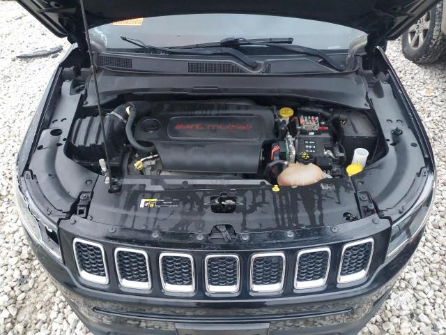 3C4NJDBB3JT479415 - 2018 JEEP COMPASS LATITUDE BLACK photo 11