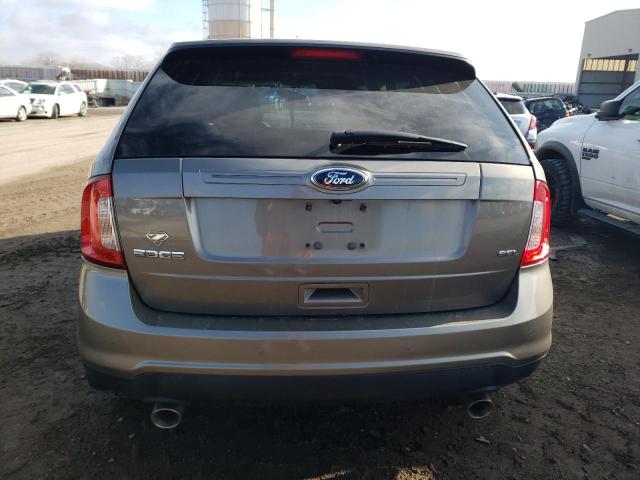 2FMDK3JC9DBC65599 - 2013 FORD EDGE SEL TAN photo 6