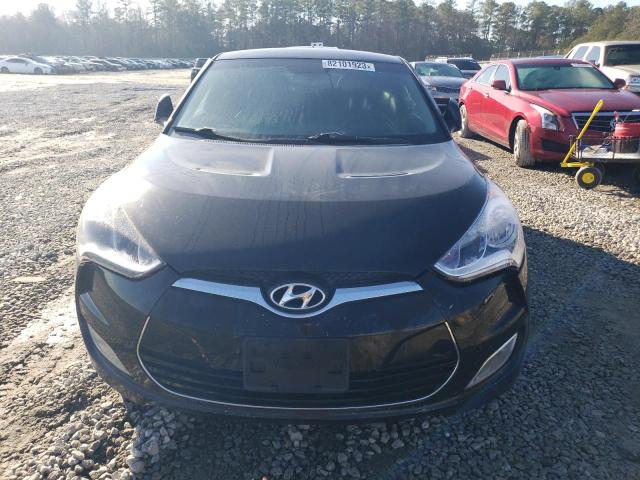 KMHTC6AE3FU225625 - 2015 HYUNDAI VELOSTER TURBO BLACK photo 5