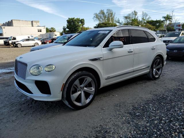 SJAAJ2ZV7MC036706 - 2021 BENTLEY BENTAYGA WHITE photo 1