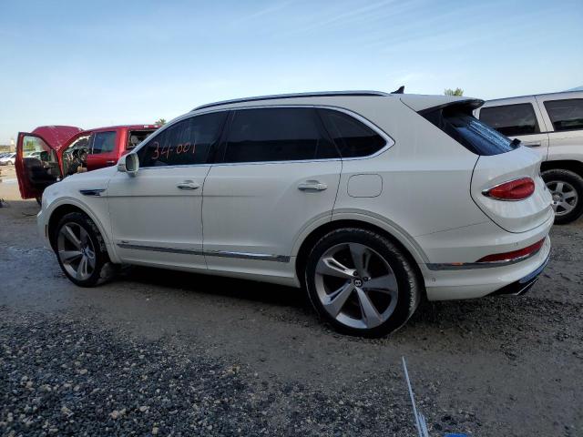 SJAAJ2ZV7MC036706 - 2021 BENTLEY BENTAYGA WHITE photo 2