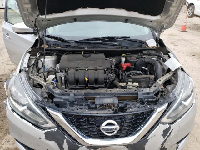 3N1AB7AP5GY235676 - 2016 NISSAN SENTRA S SILVER photo 11