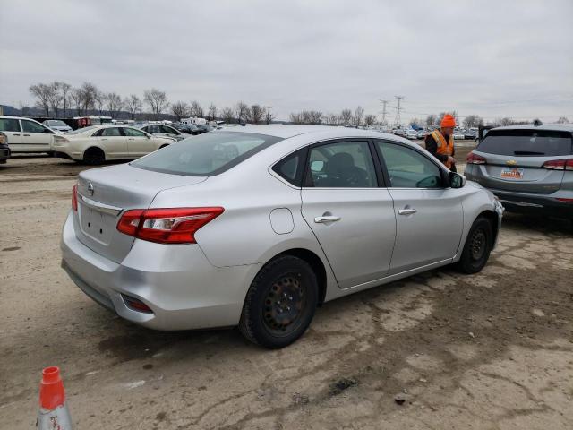 3N1AB7AP5GY235676 - 2016 NISSAN SENTRA S SILVER photo 3