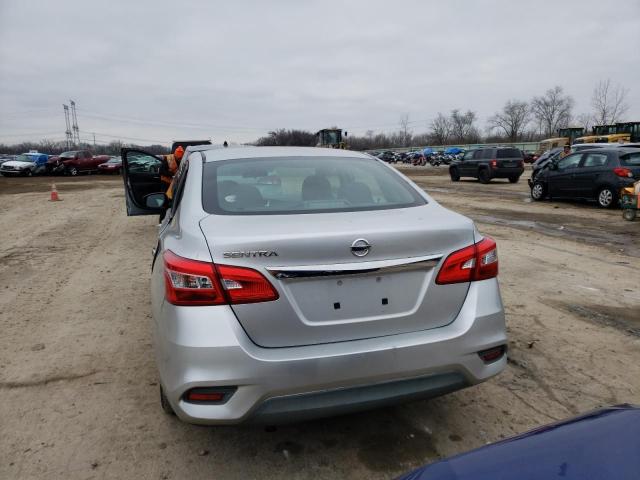 3N1AB7AP5GY235676 - 2016 NISSAN SENTRA S SILVER photo 6