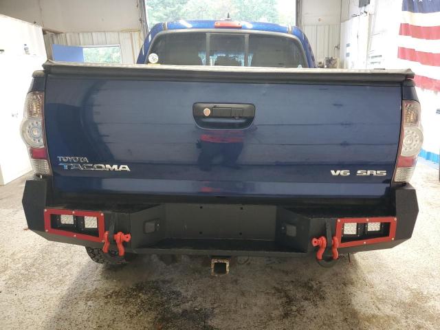3TMLU4EN2EM147745 - 2014 TOYOTA TACOMA DOUBLE CAB BLUE photo 6