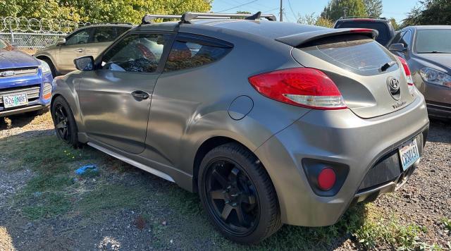 KMHTC6AE3DU097576 - 2013 HYUNDAI VELOSTER TURBO Серый фото 3