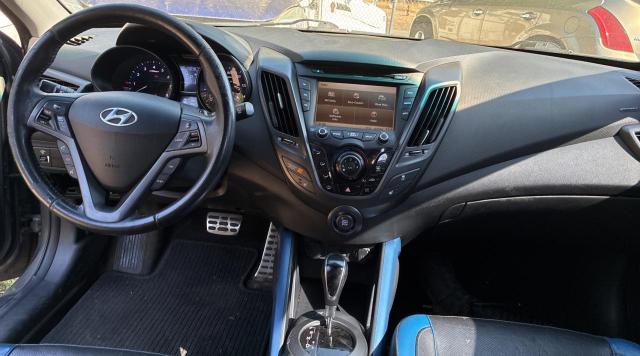 KMHTC6AE3DU097576 - 2013 HYUNDAI VELOSTER TURBO Серый фото 9