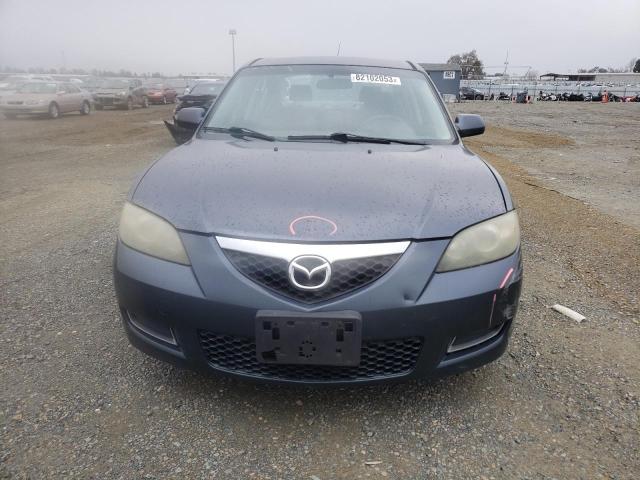 JM1BK32G281170946 - 2008 MAZDA 3 I GRAY photo 5