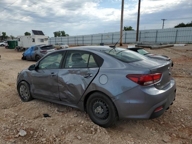 3KPA24AD5LE347505 - 2020 KIA RIO LX SILVER photo 2