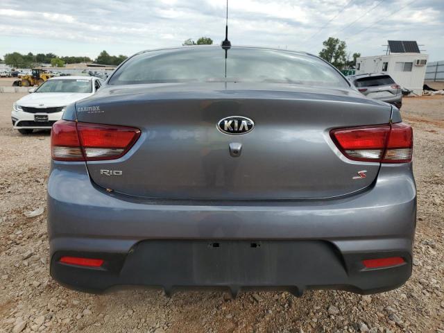 3KPA24AD5LE347505 - 2020 KIA RIO LX SILVER photo 6