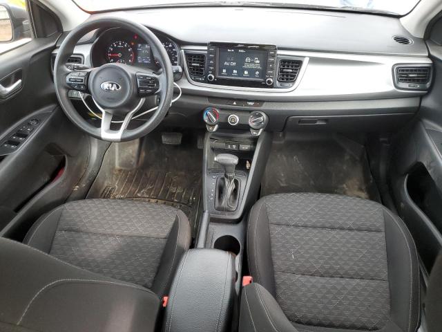 3KPA24AD5LE347505 - 2020 KIA RIO LX SILVER photo 8