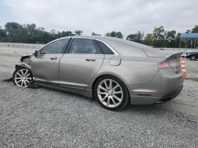 3LN6L2G93FR617124 - 2015 LINCOLN MKZ SILVER photo 2