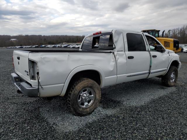 3D7KS29C27G745274 - 2007 DODGE RAM 2500 WHITE photo 3