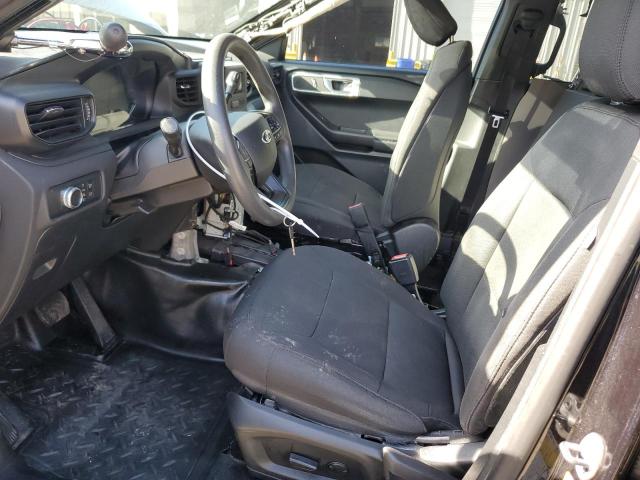 1FM5K8ABXLGC01314 - 2020 FORD EXPLORER POLICE INTERCEPTOR შავი ფოტო 7