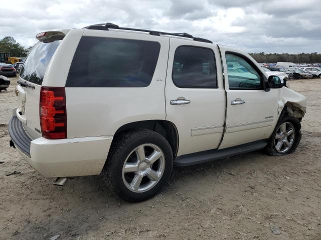 1GNSCCE06CR211835 - 2012 CHEVROLET TAHOE C1500 LTZ WHITE photo 3