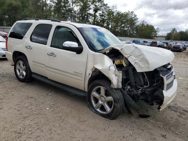 1GNSCCE06CR211835 - 2012 CHEVROLET TAHOE C1500 LTZ WHITE photo 4