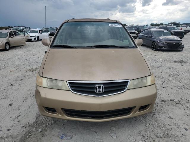 2HKRL189X2H586400 - 2002 HONDA ODYSSEY EXL 金色 照片 5