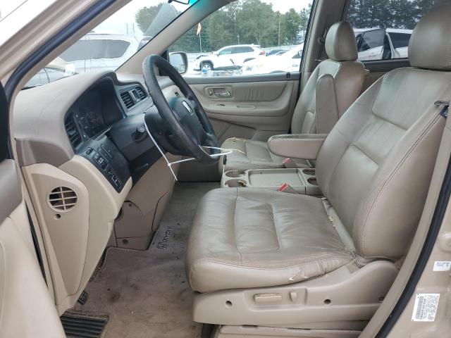 2HKRL189X2H586400 - 2002 HONDA ODYSSEY EXL 金色 照片 7