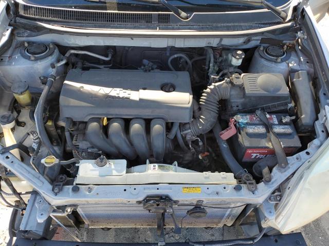 2T1KR32E15C430982 - 2005 TOYOTA COROLLA MA XR SILVER photo 12