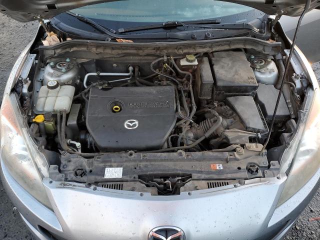 JM1BL1UG8C1506381 - 2012 MAZDA 3 I SILVER photo 11