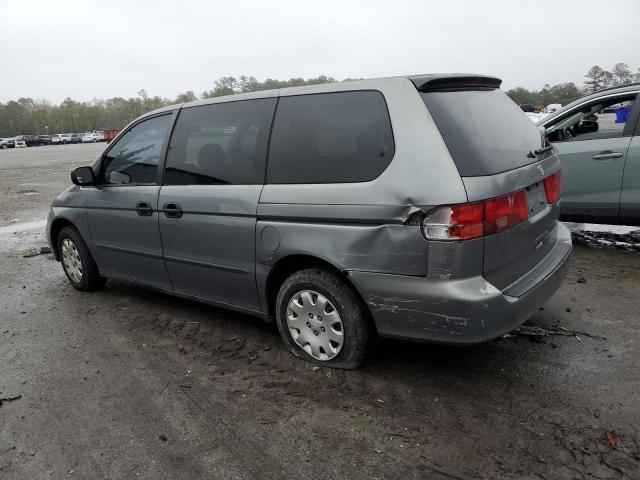 2HKRL18501H559427 - 2001 HONDA ODYSSEY LX GRAY photo 2