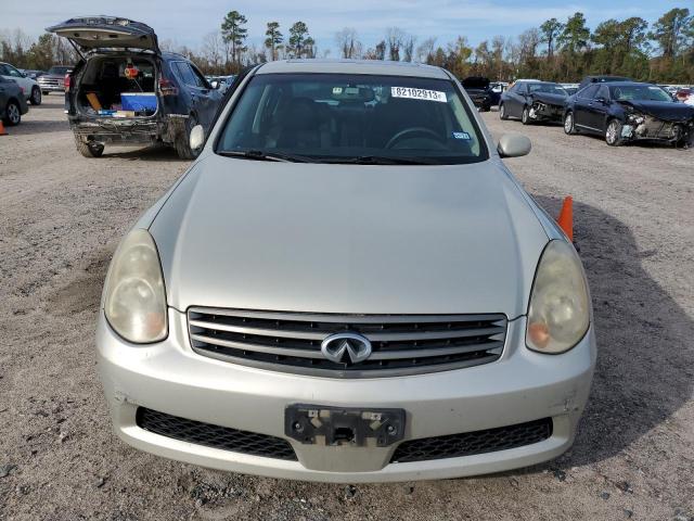 JNKCV51E66M514148 - 2006 INFINITI G35 BEIGE photo 5