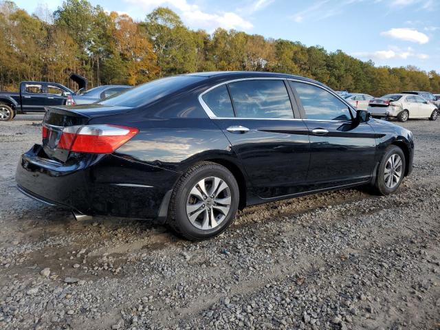 1HGCR2F35EA041016 - 2014 HONDA ACCORD LX BLACK photo 3