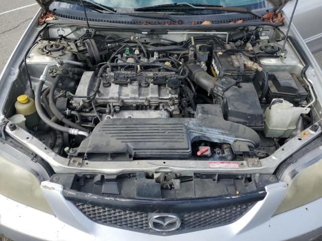 JM1BJ225221617049 - 2002 MAZDA PROTEGE DX SILVER photo 11