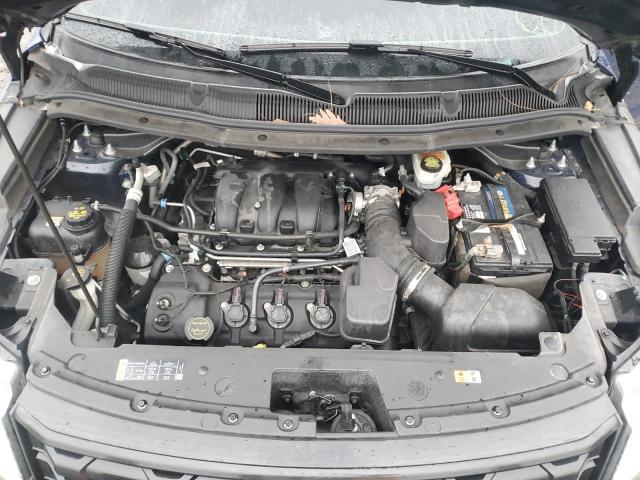 1FM5K8AR6GGB76866 - 2016 FORD EXPLORER POLICE INTERCEPTOR 蓝色 照片 12