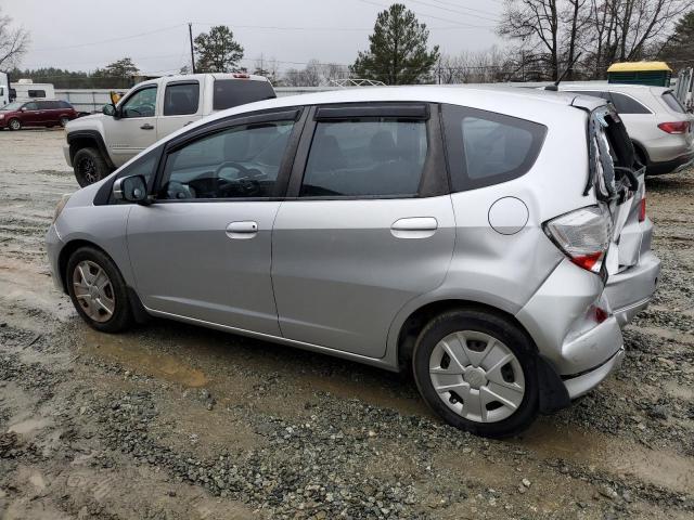 JHMGE8H34DC079561 - 2013 HONDA FIT SILVER photo 2