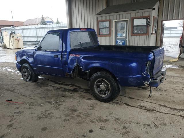 1FTYR10U23PB28320 - 2003 FORD RANGER PURPLE photo 2