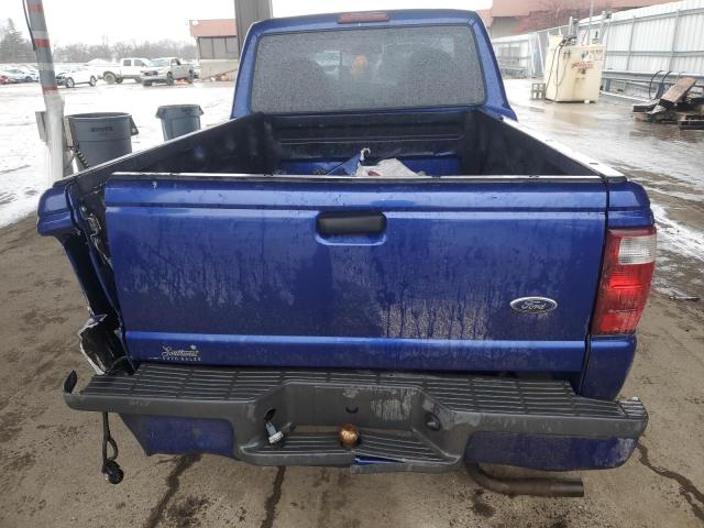 1FTYR10U23PB28320 - 2003 FORD RANGER PURPLE photo 6