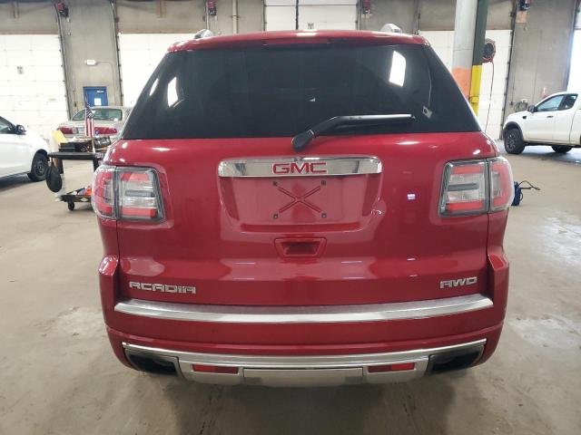 1GKKVTKD3EJ230052 - 2014 GMC ACADIA DENALI Qırmızı foto 6