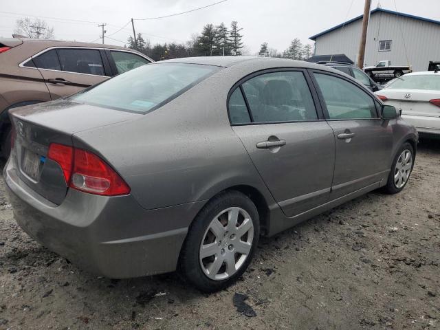 2HGFA16557H501330 - 2007 HONDA CIVIC LX GRAY photo 3