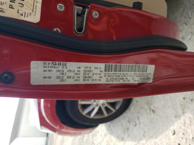 3C4PDCBG4HT530906 - 2017 DODGE JOURNEY SXT Rojo foto 13