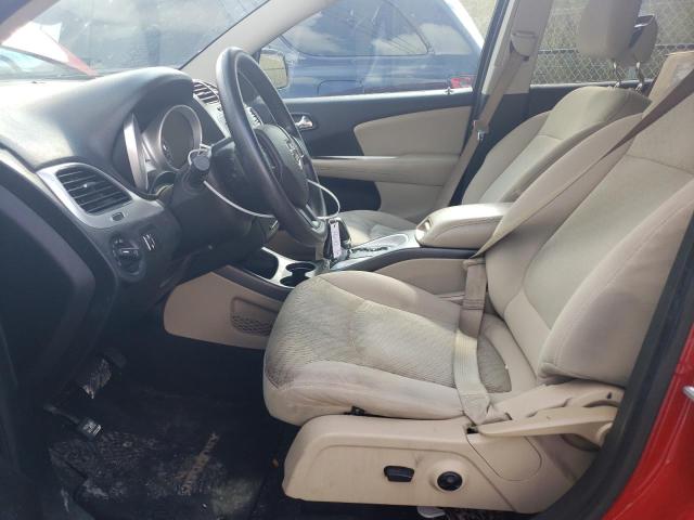 3C4PDCBG4HT530906 - 2017 DODGE JOURNEY SXT Rojo foto 7