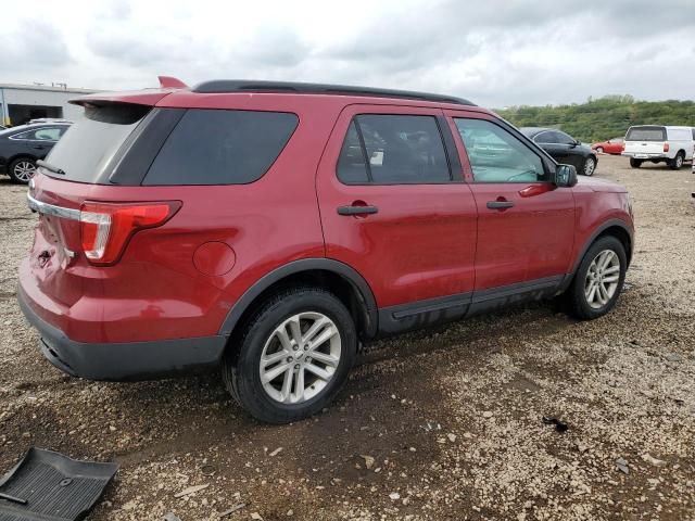 1FM5K7BH9HGA78609 - 2017 FORD EXPLORER MAROON photo 3
