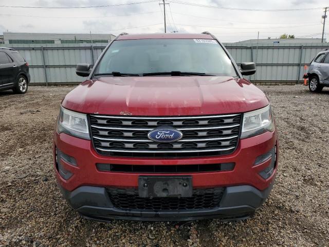 1FM5K7BH9HGA78609 - 2017 FORD EXPLORER MAROON photo 5