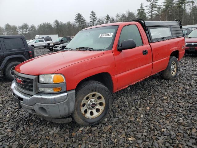 1GTEK14V15Z343706 - 2005 GMC NEW SIERRA K1500 RED photo 1