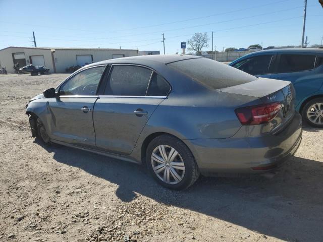 3VW2B7AJ7HM309876 - 2017 VOLKSWAGEN JETTA S GRAY photo 2