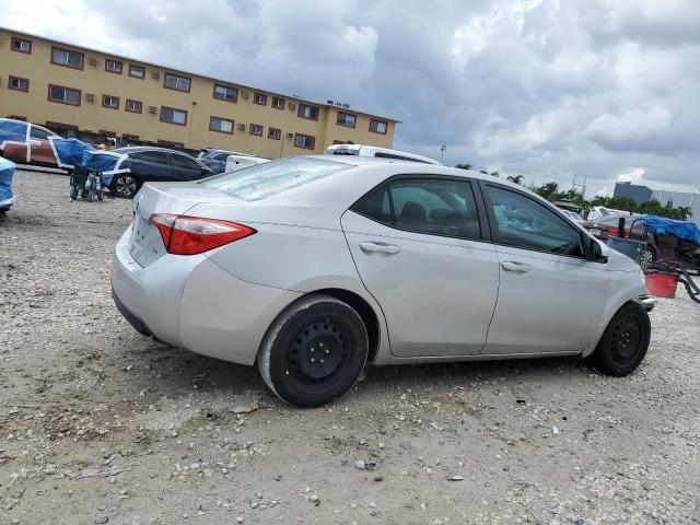 2T1BURHE6GC682626 - 2016 TOYOTA COROLLA L Gümüş fotoğraf 3