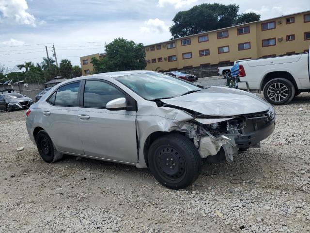 2T1BURHE6GC682626 - 2016 TOYOTA COROLLA L Gümüş fotoğraf 4