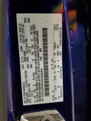 1FMCU9G9XGUA22483 - 2016 FORD ESCAPE SE ლურჯი ფოტო 13